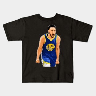 Stephen Curry #30 Get Score Kids T-Shirt